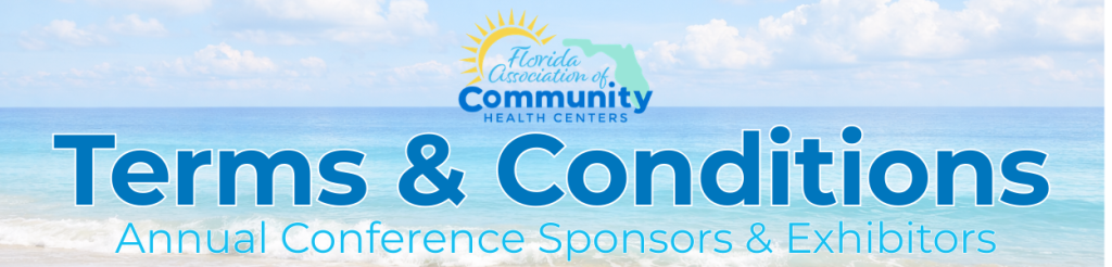 Annual Conference Sponsors and Exhibitors Terms and Conditions Graphic